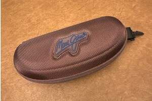 Maui Jim Brown Textured Zip Around Sunglasses Case